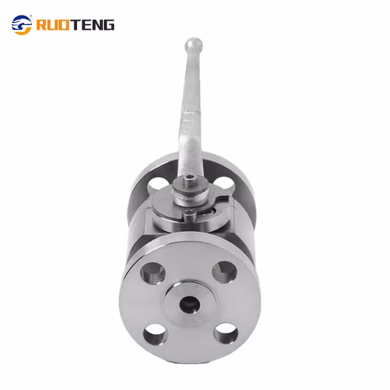 O tipo de alta pressão da flange do API 6D 900lb forjou a válvula de bola flutuante de aço inoxidável do porto completo